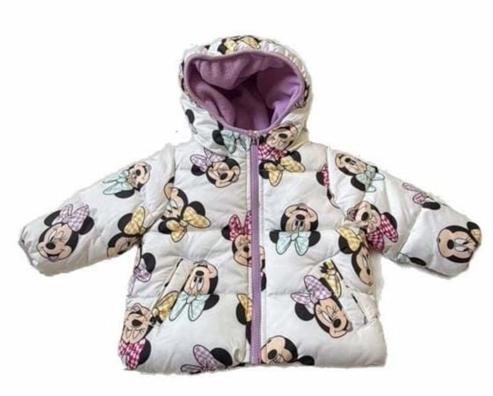 Disney Jumping Beans Minnie Mouse Hooded Puffer Jacket 12M
